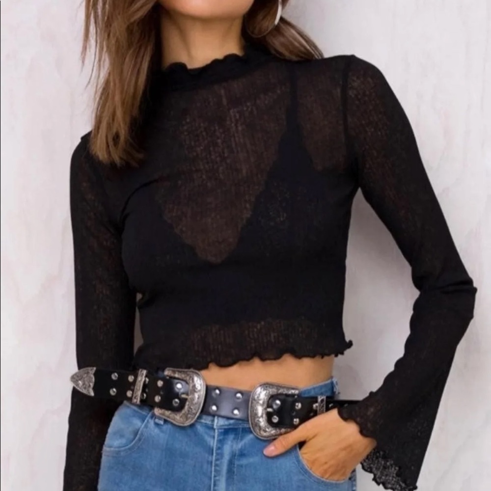Princess Polly bell sleeve top